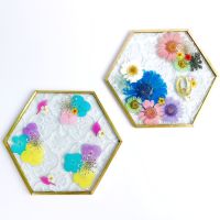 [壓花] 杯墊 手作課程