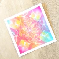 [日本和諧粉彩] 主題課 - 心之曼陀羅 手作課程 Pastel of Mandala