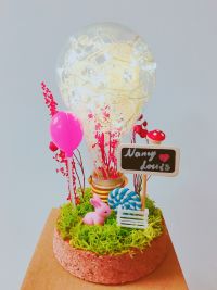 [玻璃] 鎢絲花燈 手作課程