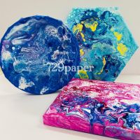 【流體畫】 掛鐘 - 手作課程