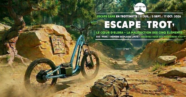 ESCAPE TROT' : Escape game pleine nature en trottinette électrique tout terrain