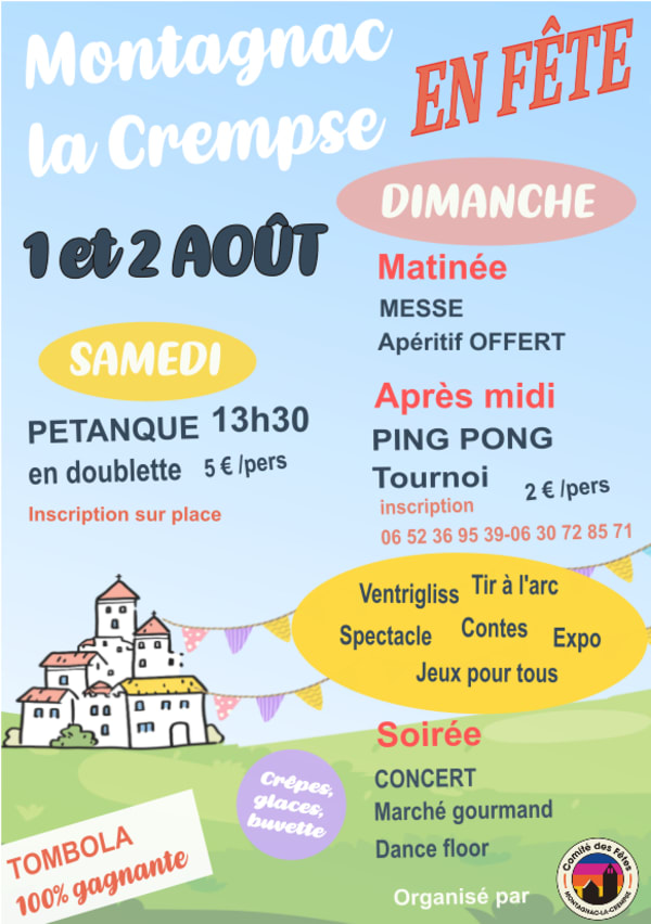 Montagnac en fête