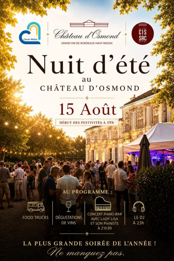NUIT D'ETE AU CHÂTEAU D'OSMOND