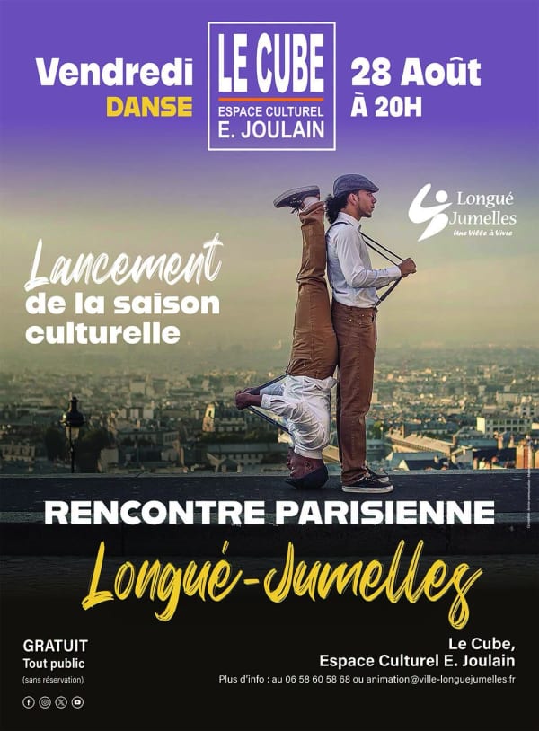Lancement de la saison culturelle 2026-2027 – Le Cube