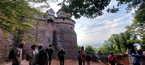Rando et p'tit déj' au Haut-Koenigsbourg