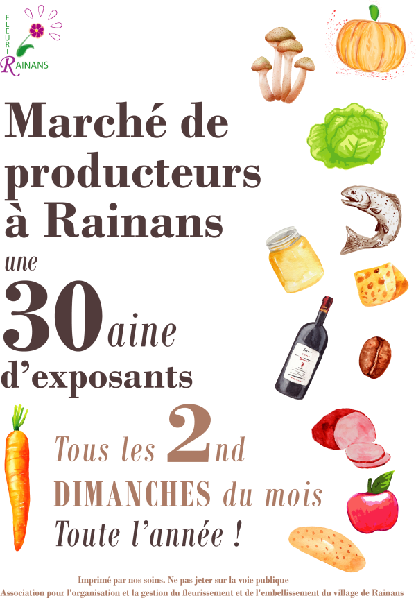 Marché de Rainans