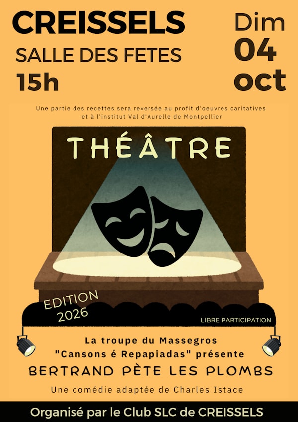 🎭Théâtre à Creissels