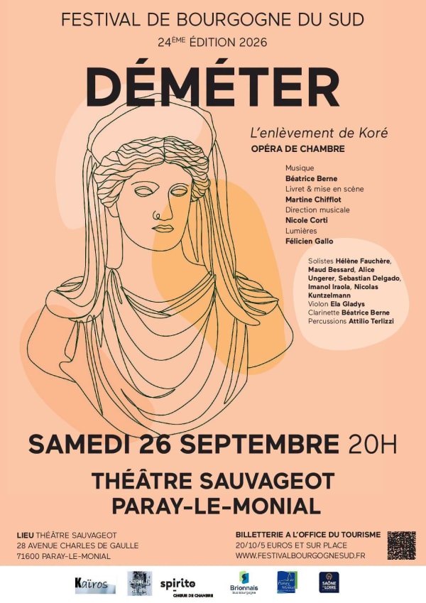Déméter, l'enlèvement de Koré - Opéra pour tous