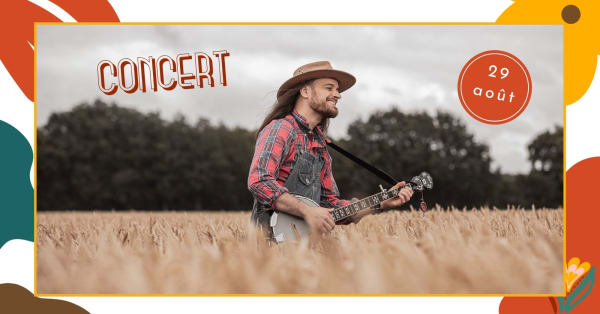 GUINGUETTE LES PIPELETTES - CONCERT RAPHAEL FOURAGE