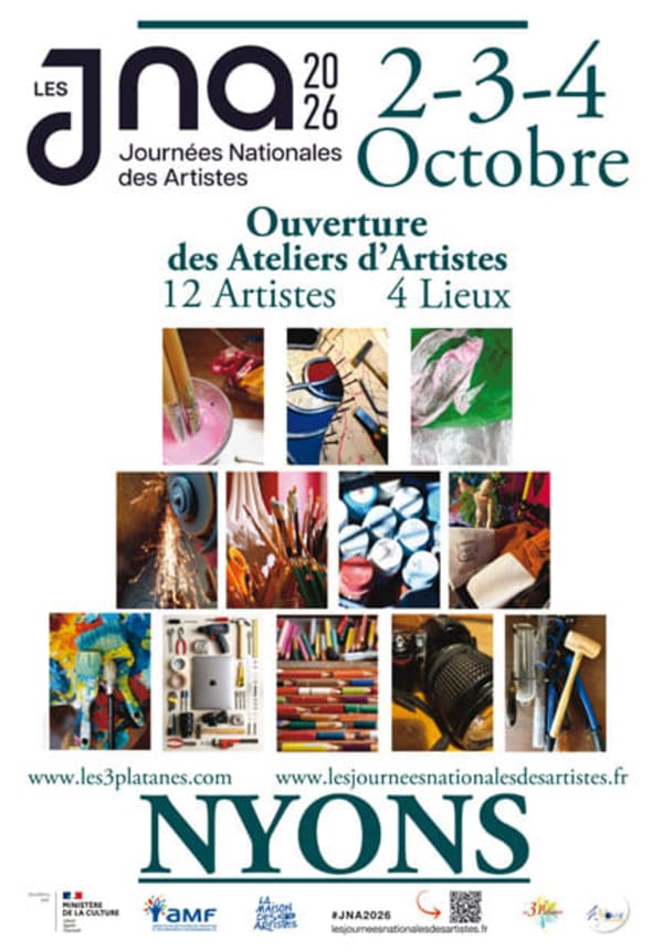 Ouverture des Ateliers d'Artistes - Les Journées Nationaels des Artistesd