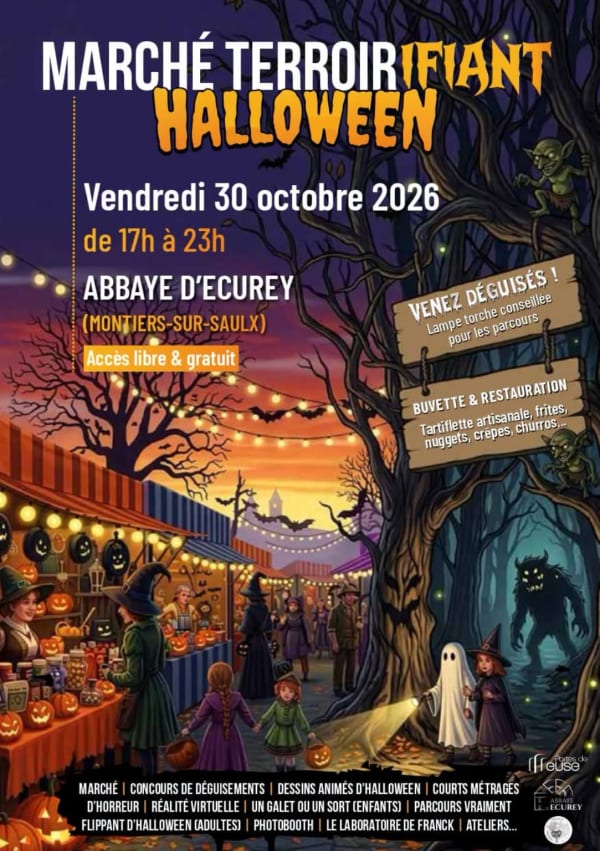 Marché Terroir Flippant – Halloween à Écurey