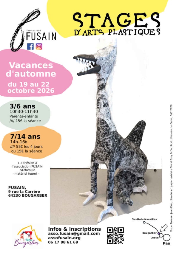 Stages arts plastiques