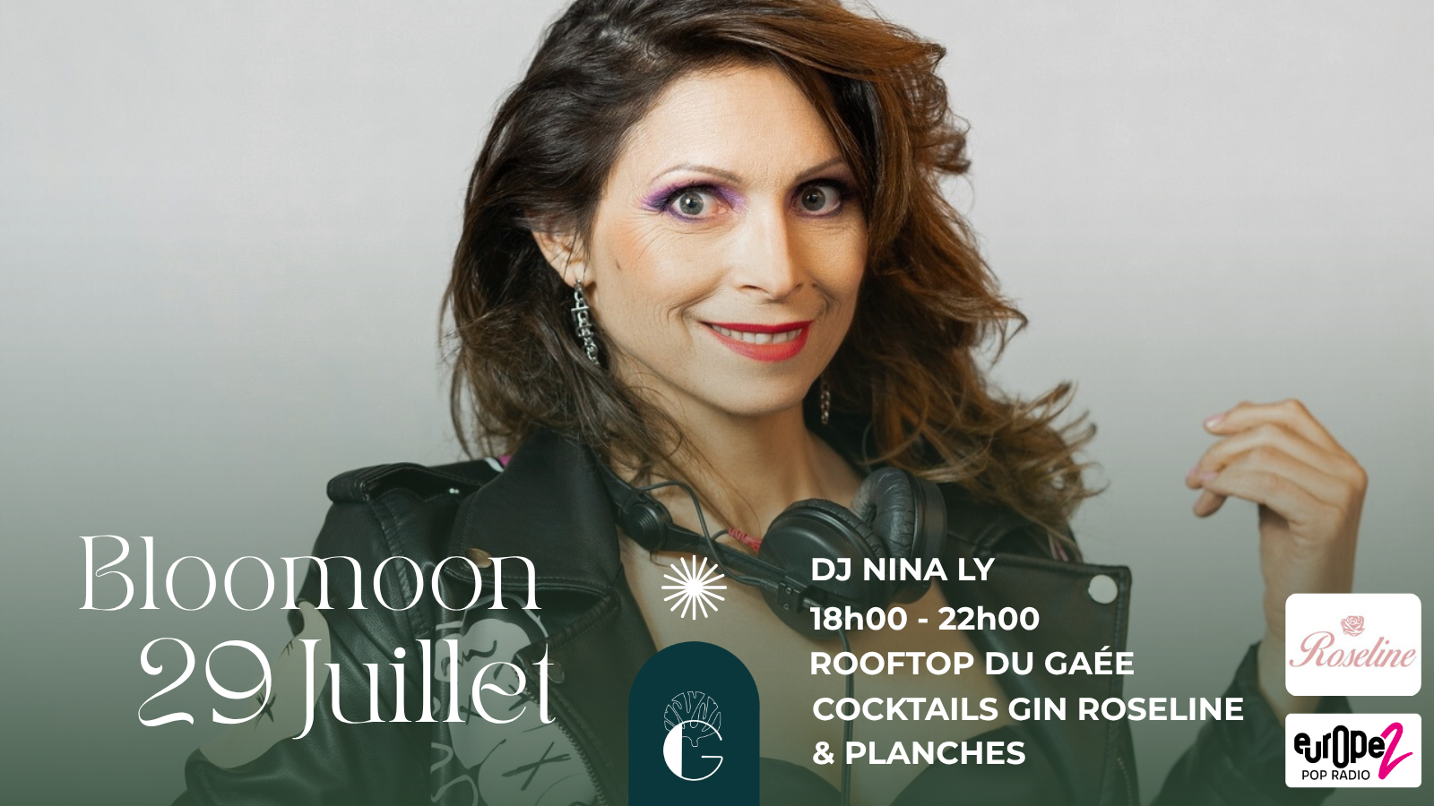 BLOOMOON DU GAÉE : Dj Set by Nina Ly, Sunset, Cocktails & Tapas