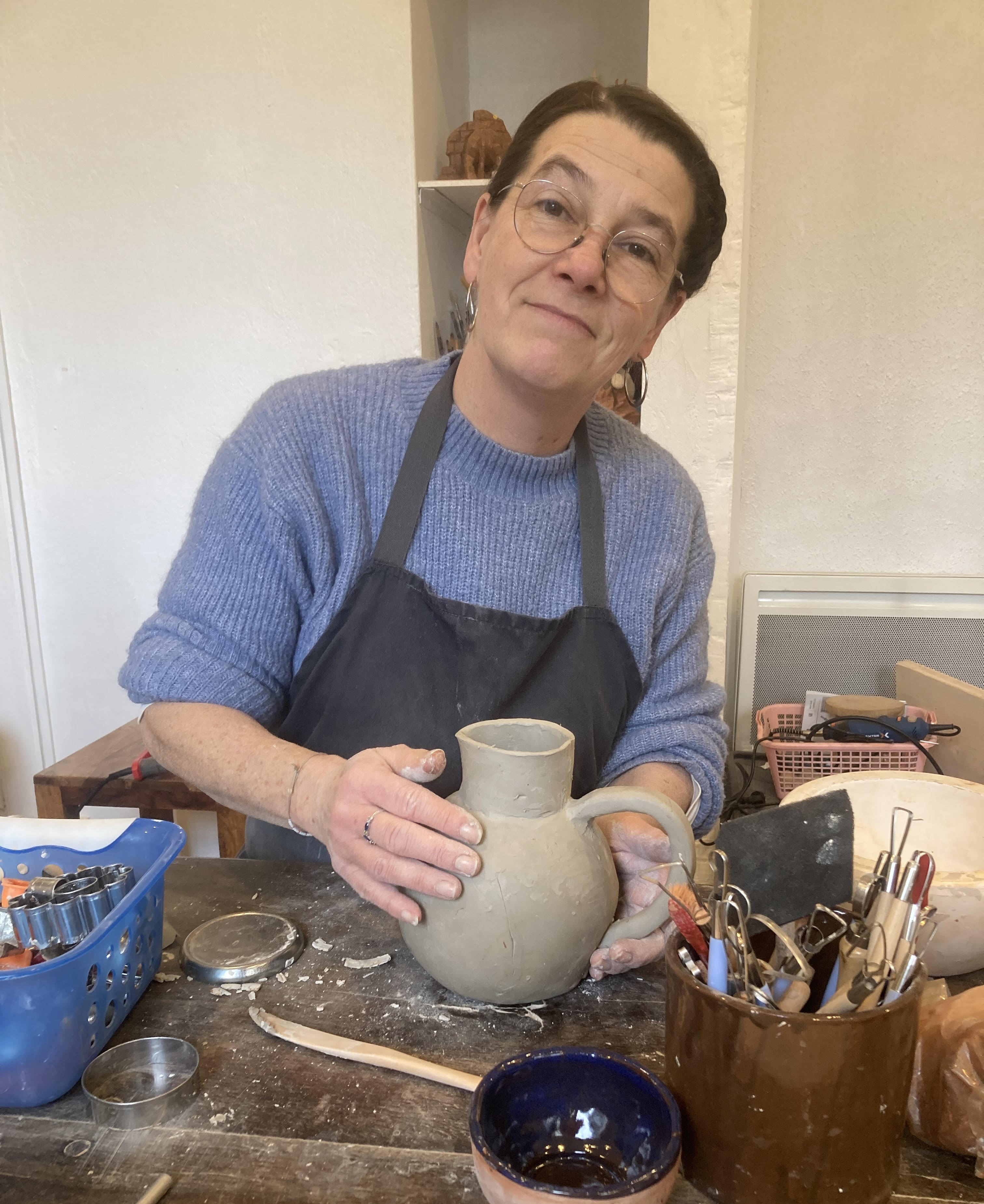 Atelier poterie au Musée du Paysan Gascon