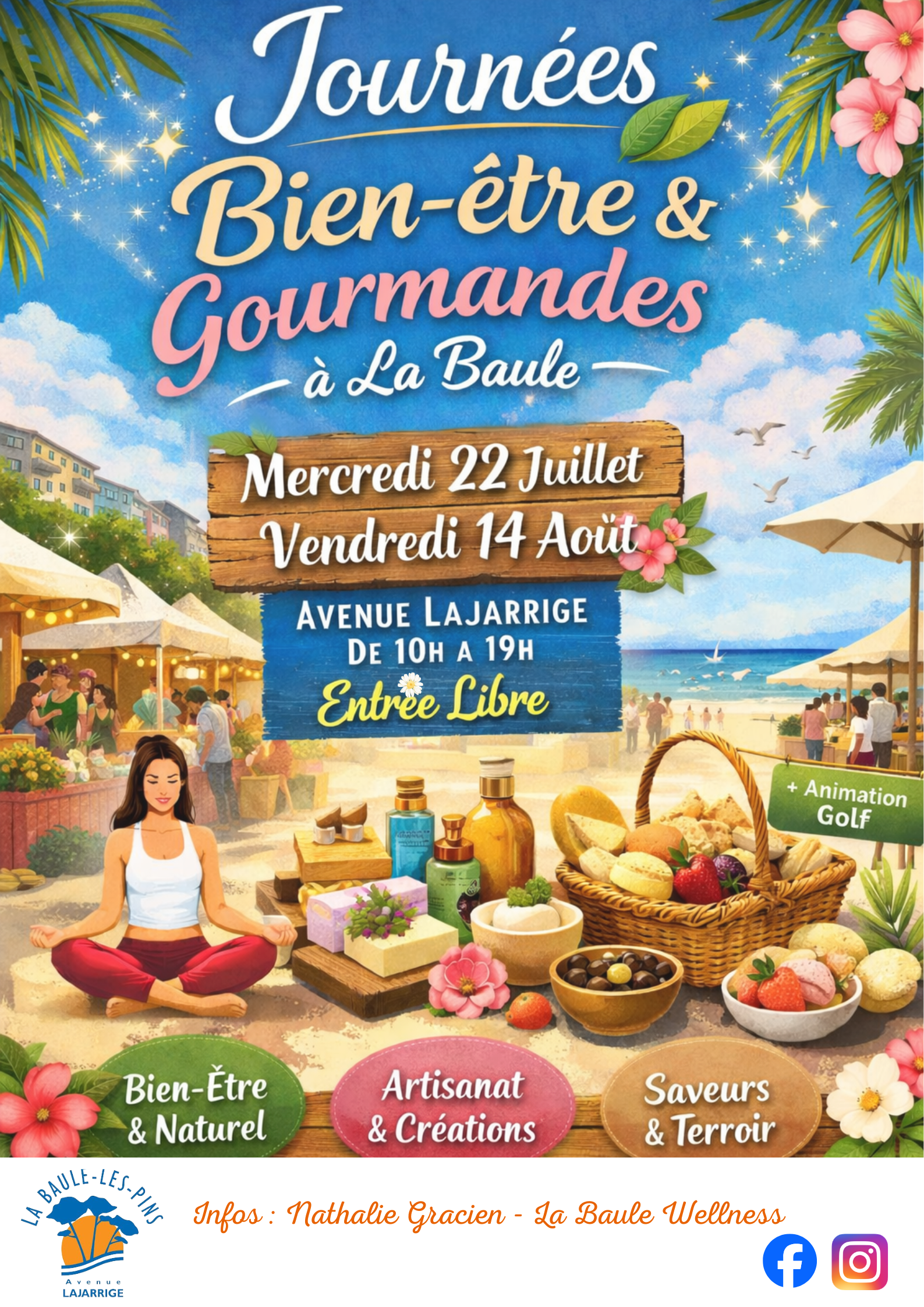 Journées Bien-être et Gourmandes à La Baule
