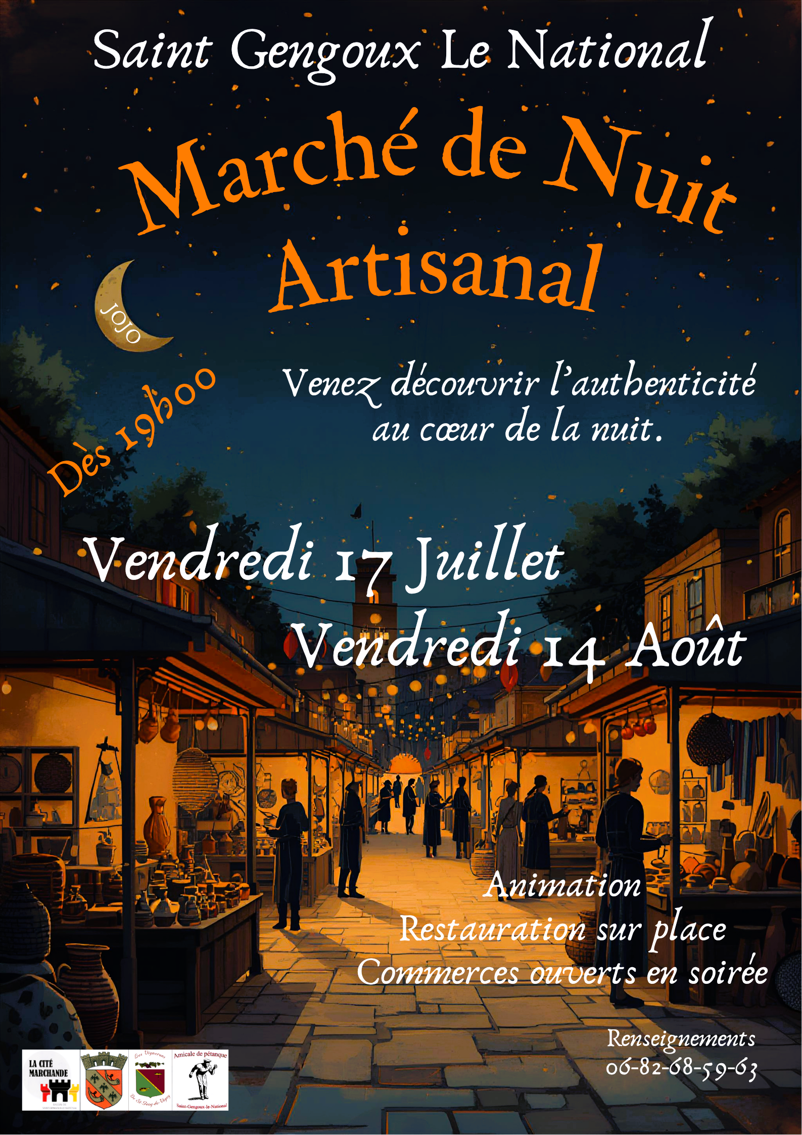 Marché artisanal de Nuit