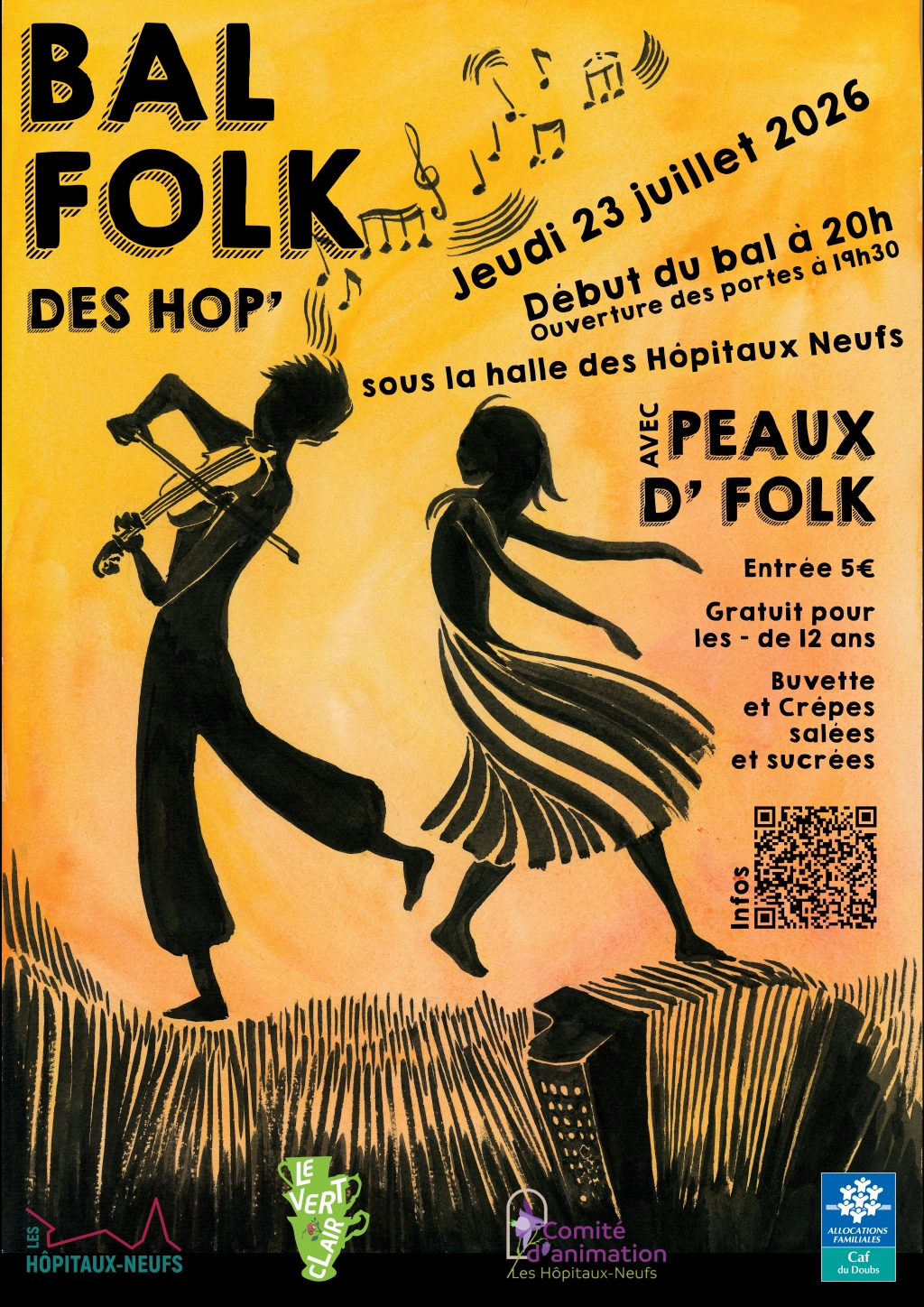 Bal folk des Hop'
