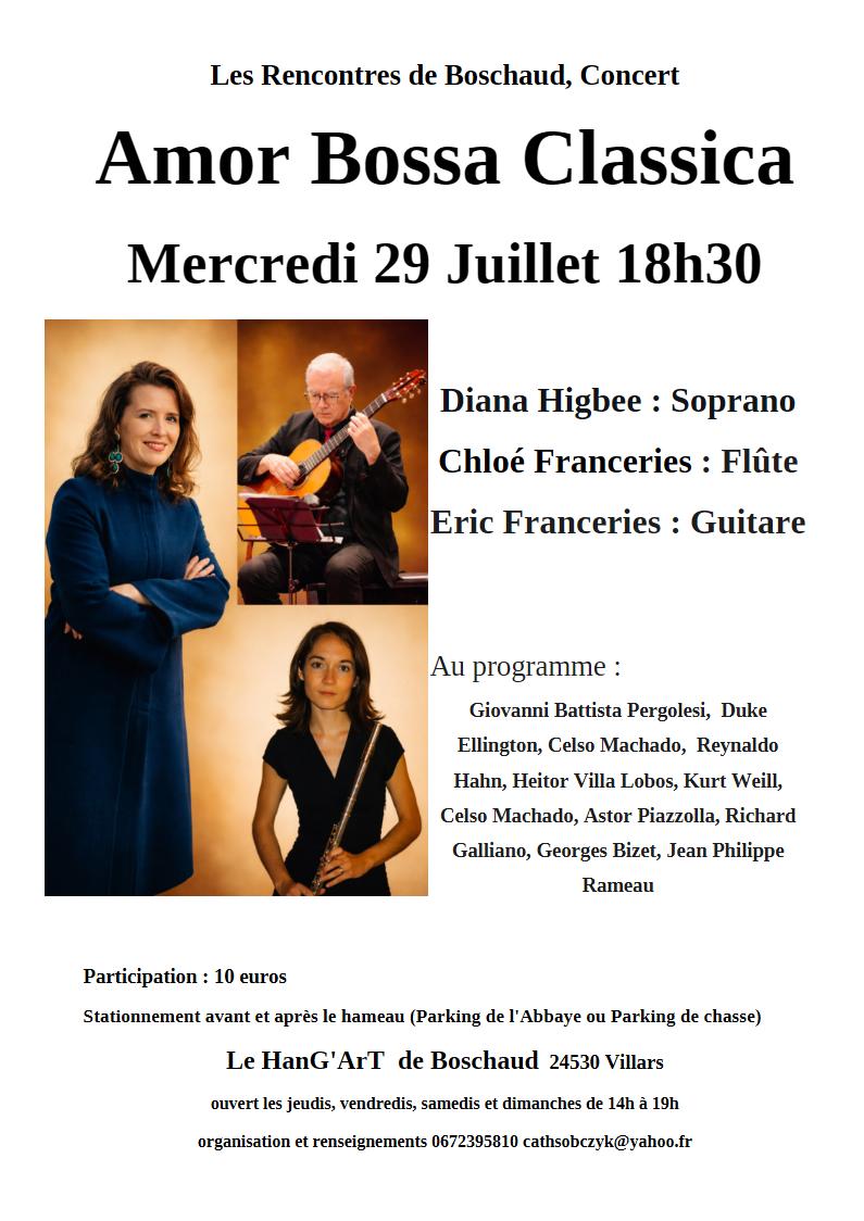 Concert Amor Bossa Classica