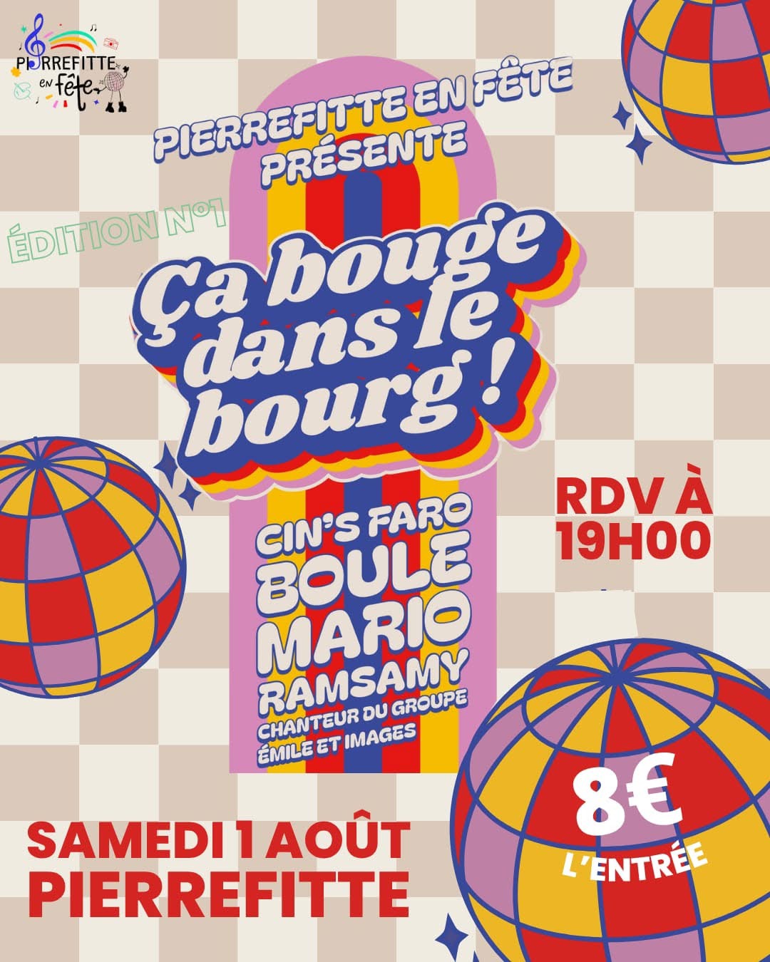 Concert année 80 : ça bouge dans le bourg