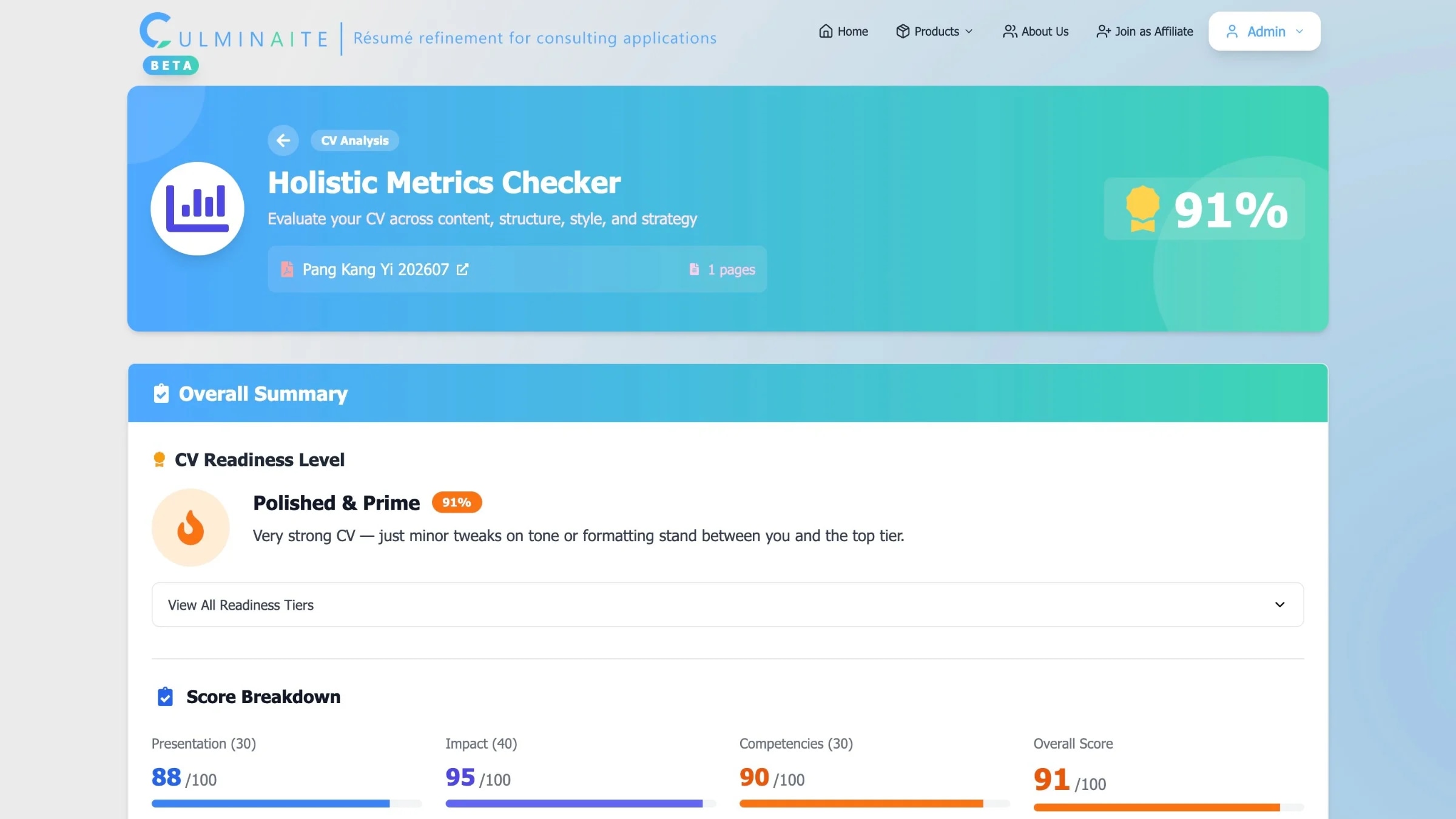 Culminaite — AI-Powered Career Platform