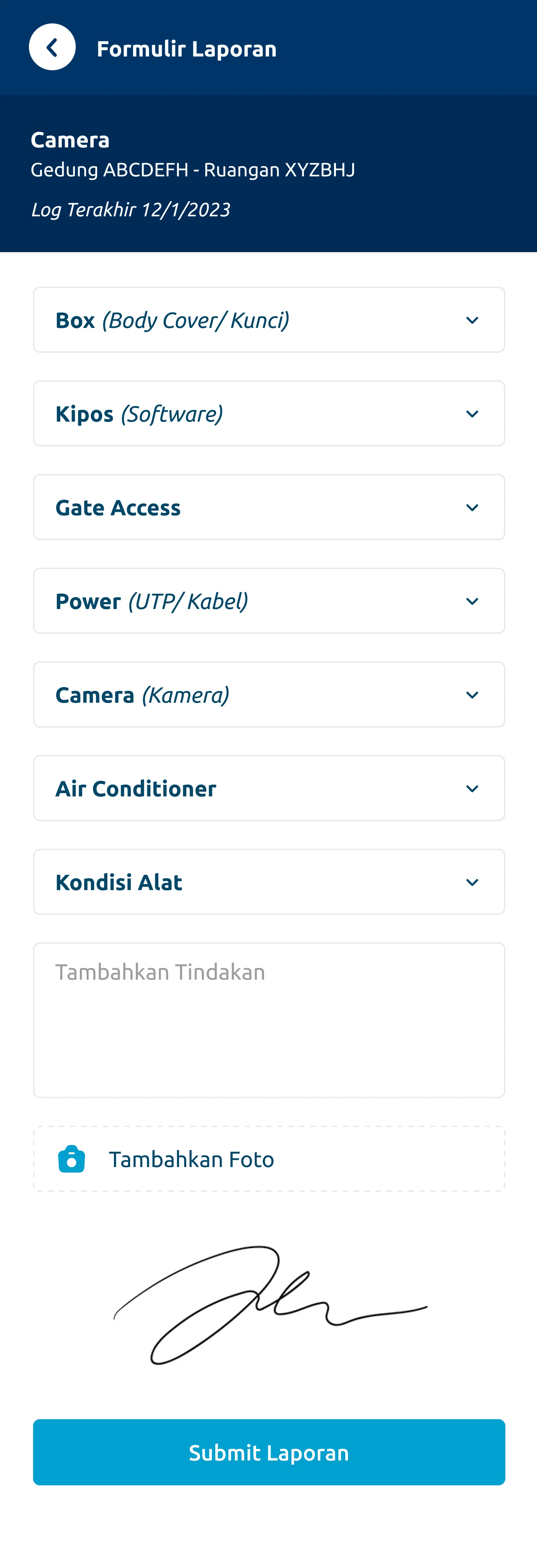 IT Care — Digital Inspection Platform