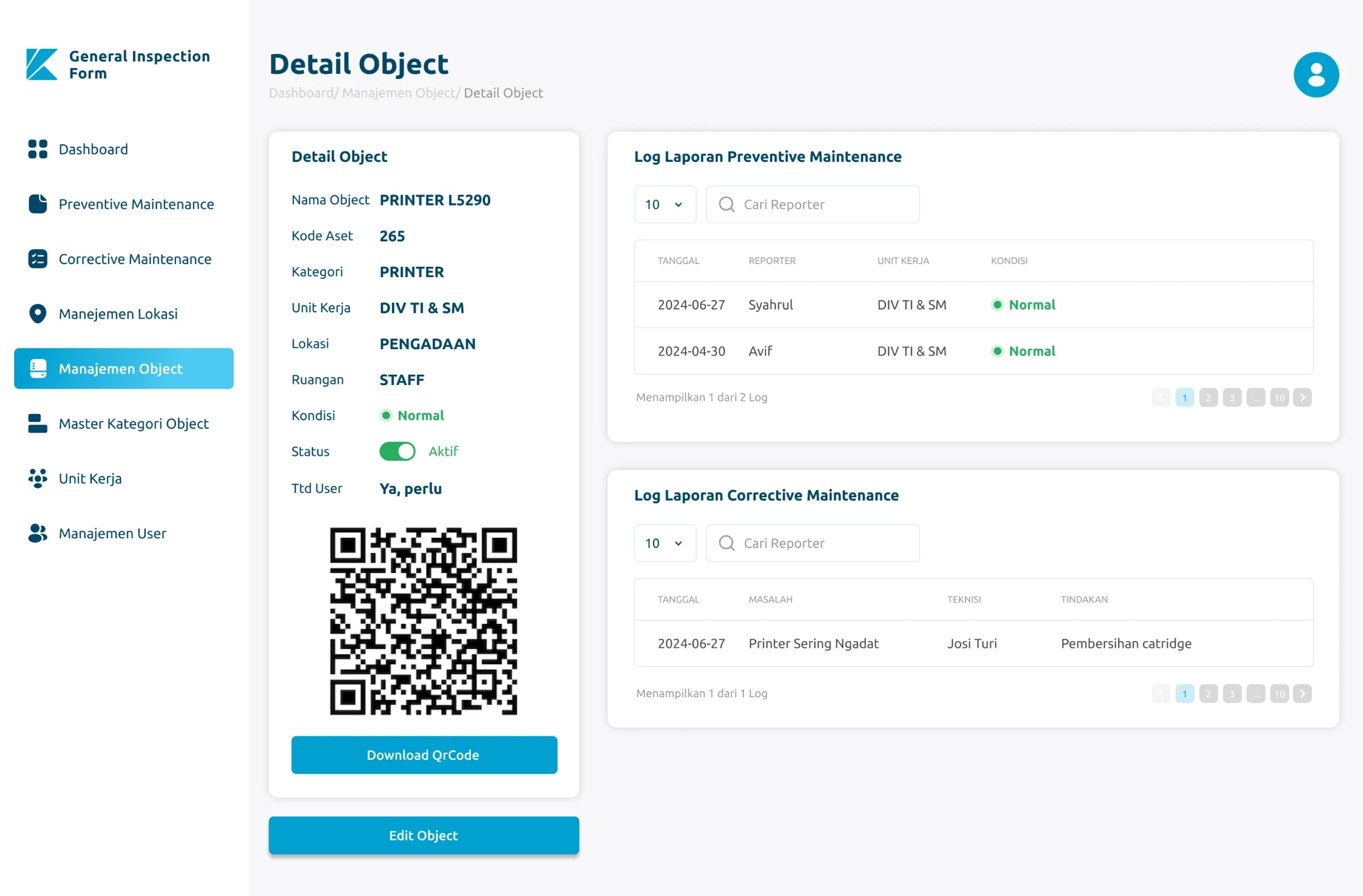 IT Care — Digital Inspection Platform