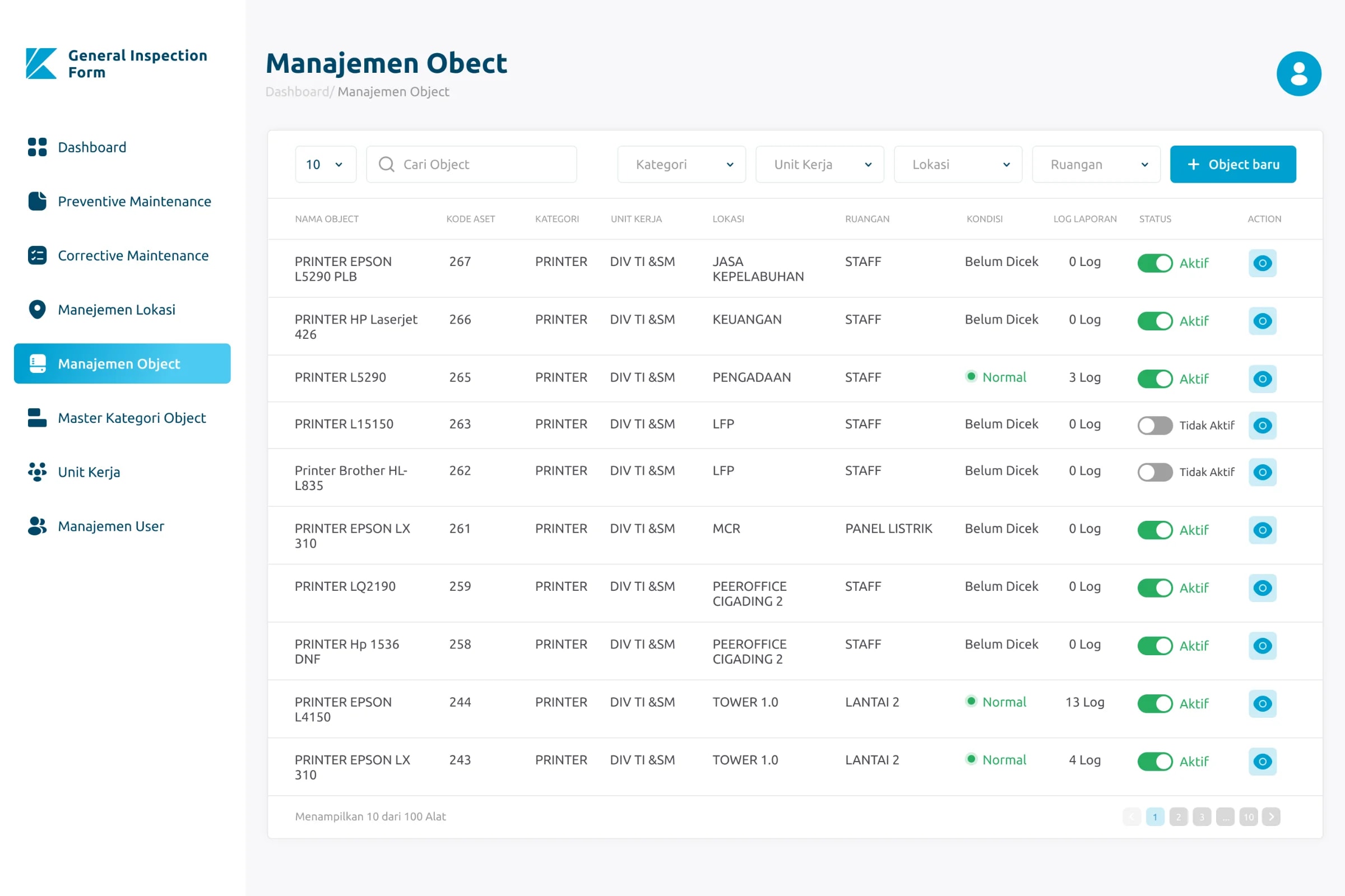 IT Care — Digital Inspection Platform