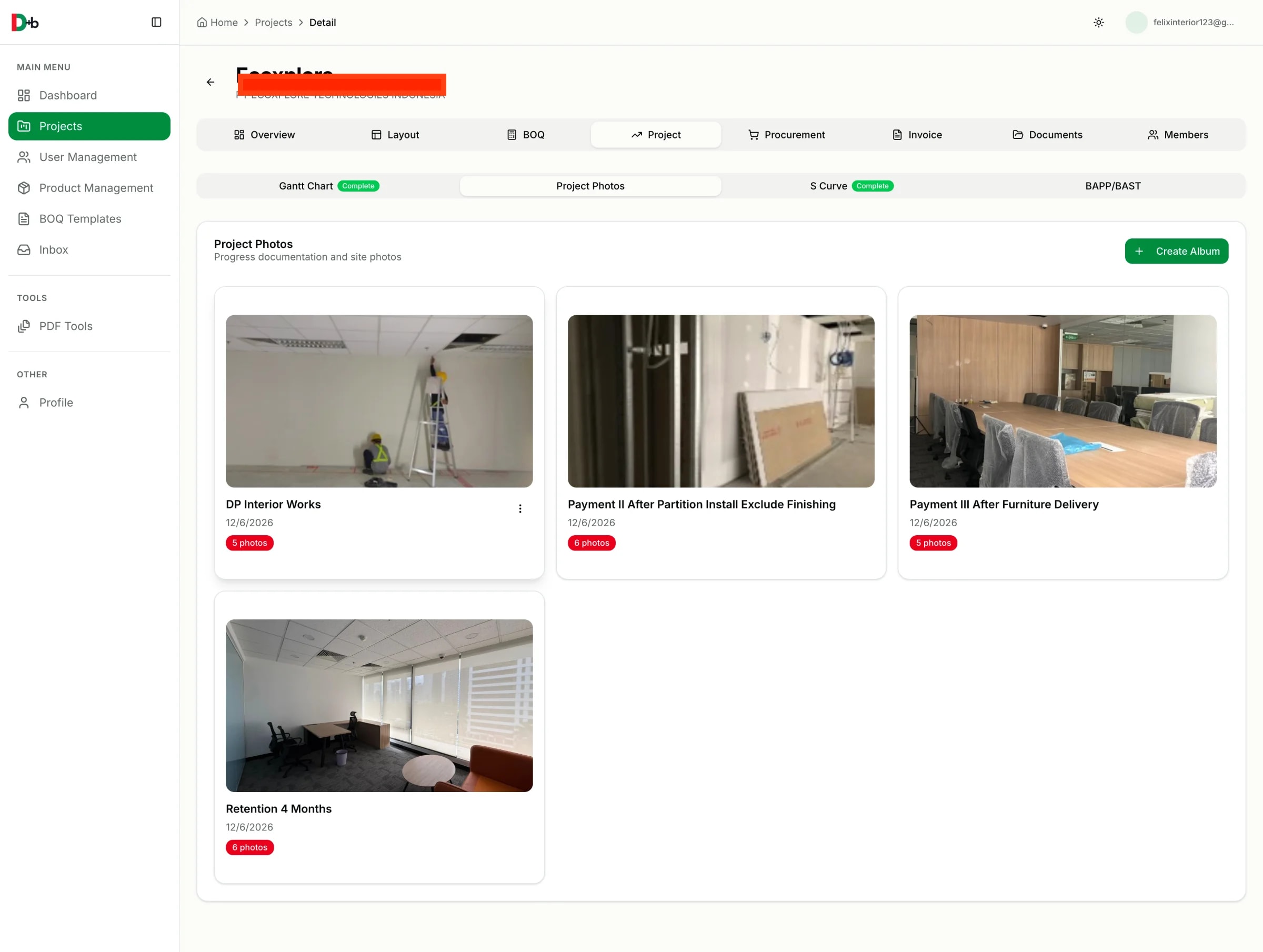 IDbuild — Interior Design Project Operations Platform