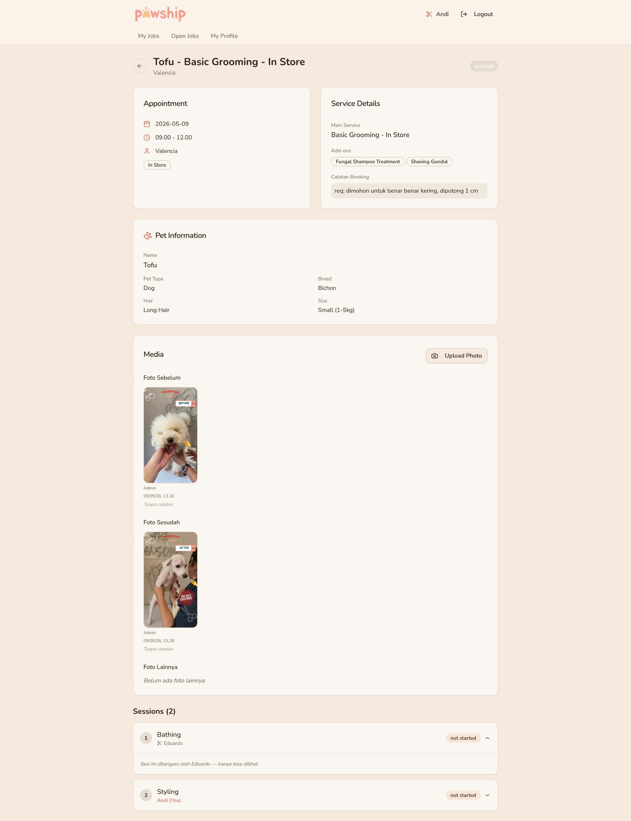 Pawship — Pet Care Operations Platform