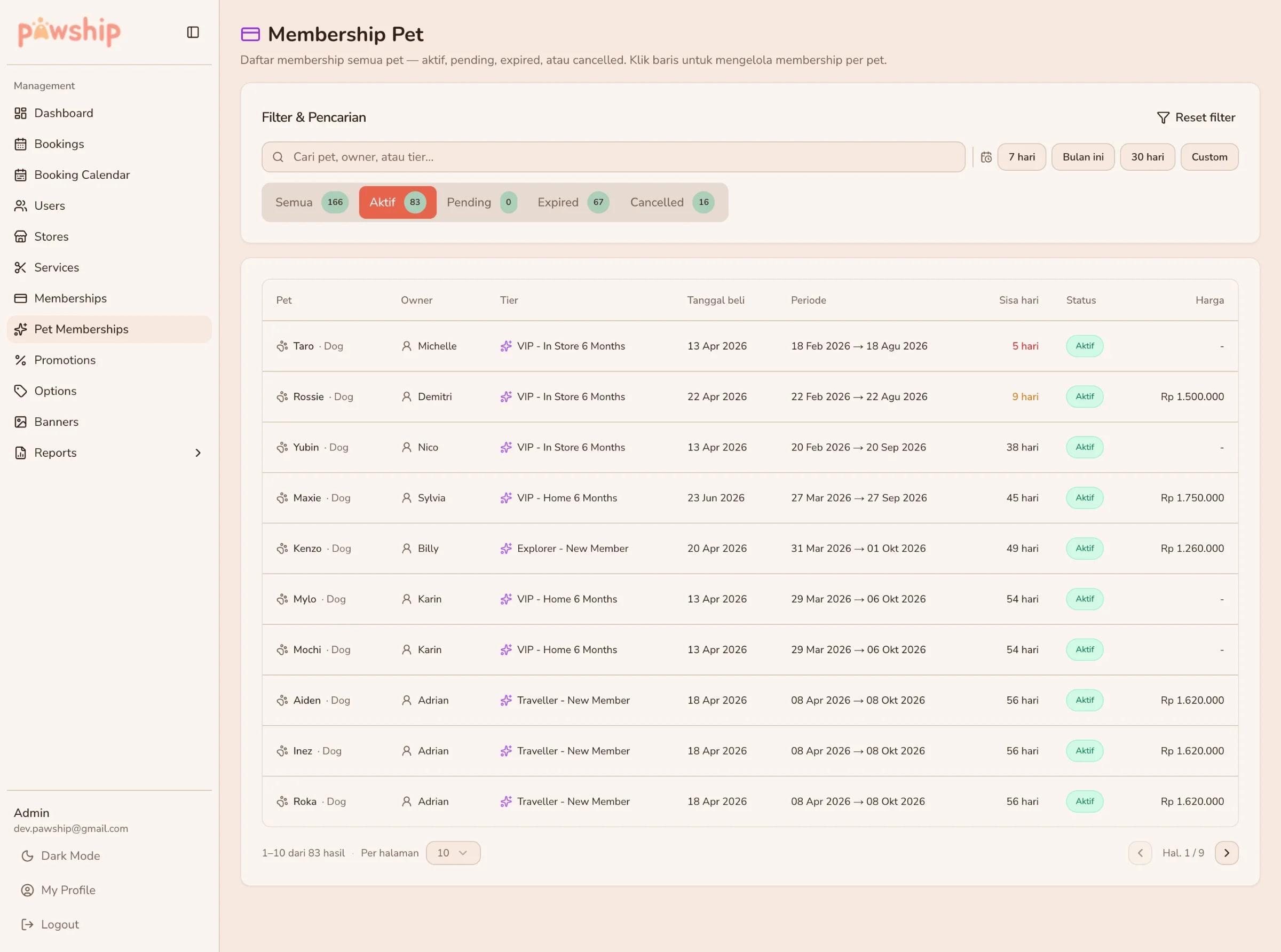 Pawship — Pet Care Operations Platform