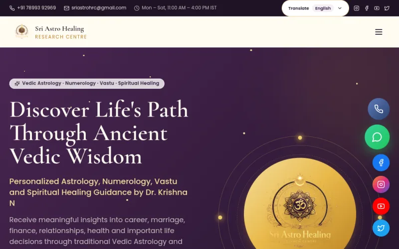 Shri Astrology Healing Center