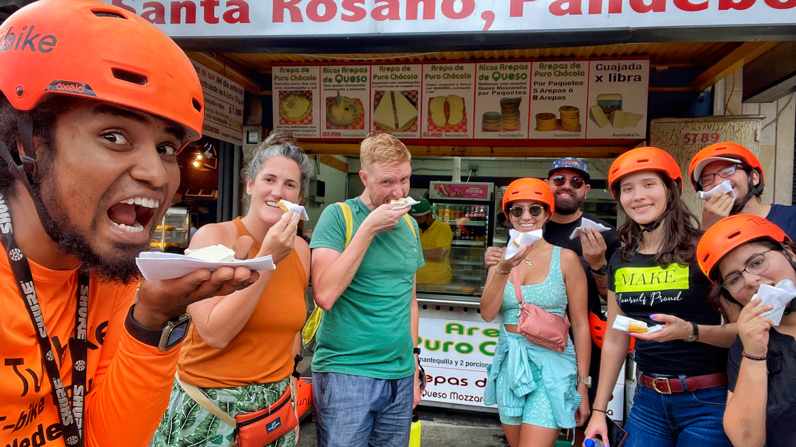 Beyond Colombia Tours | Tour: E-Bike Street Food Tour Medellin