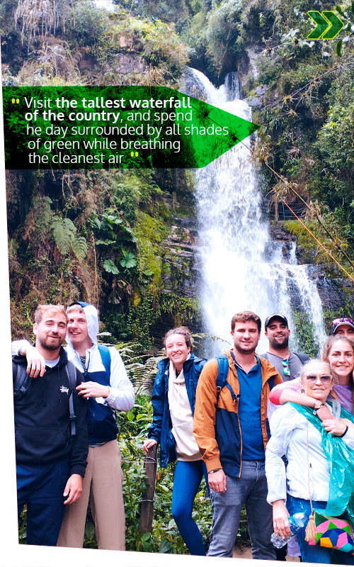 Beyond Colombia Tours | Tour: La Chorrera Waterfall Hike Tour