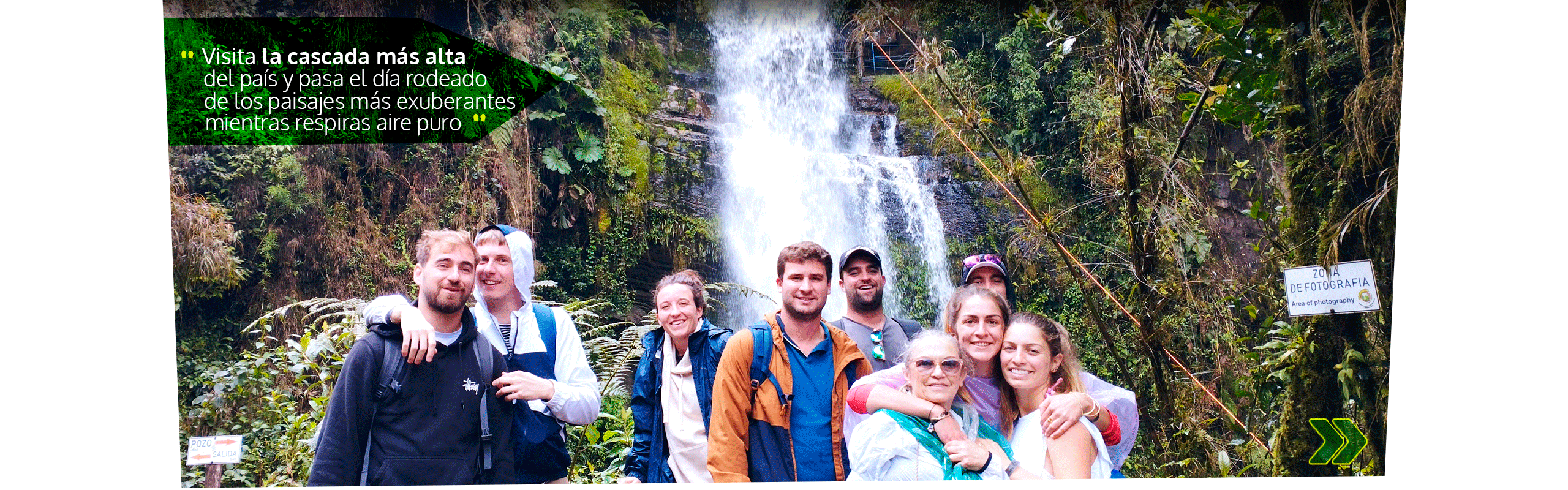 Beyond Colombia Tours | Tour: Caminata Tour a Cascada La Chorrera