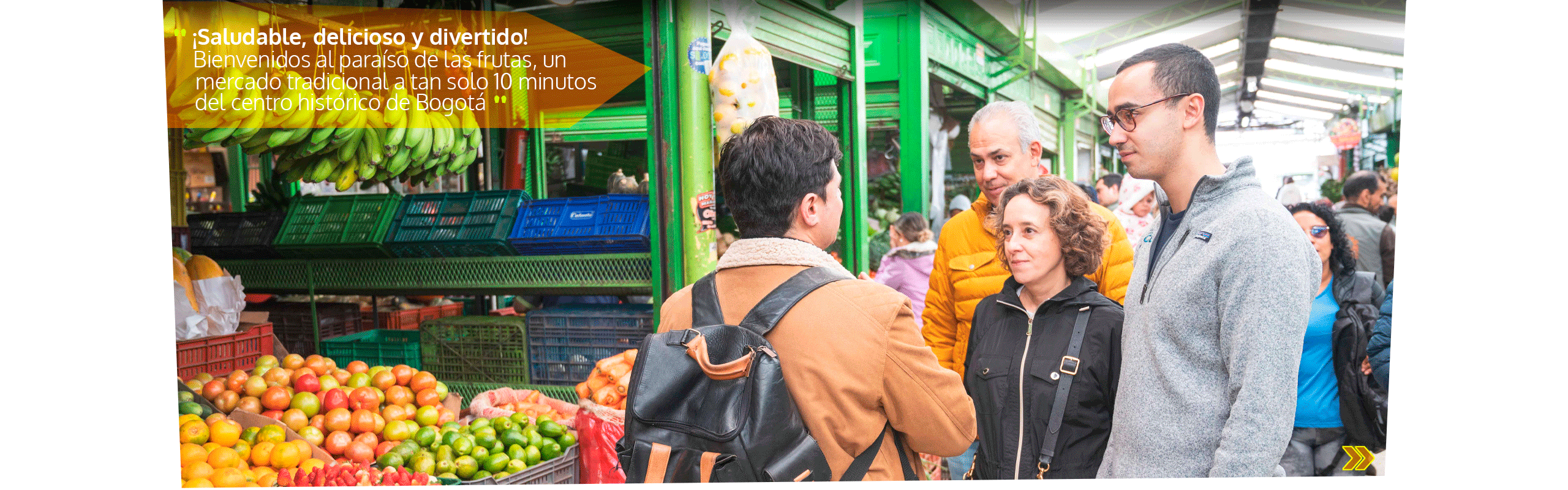 Beyond Colombia Tours | Tour: Tour de Frutas Exóticas en el Mercado de Paloquemao