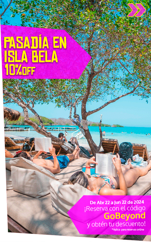 Beyond Colombia Tours | Tour: Pasadía en Isla Bela en Islas del Rosario