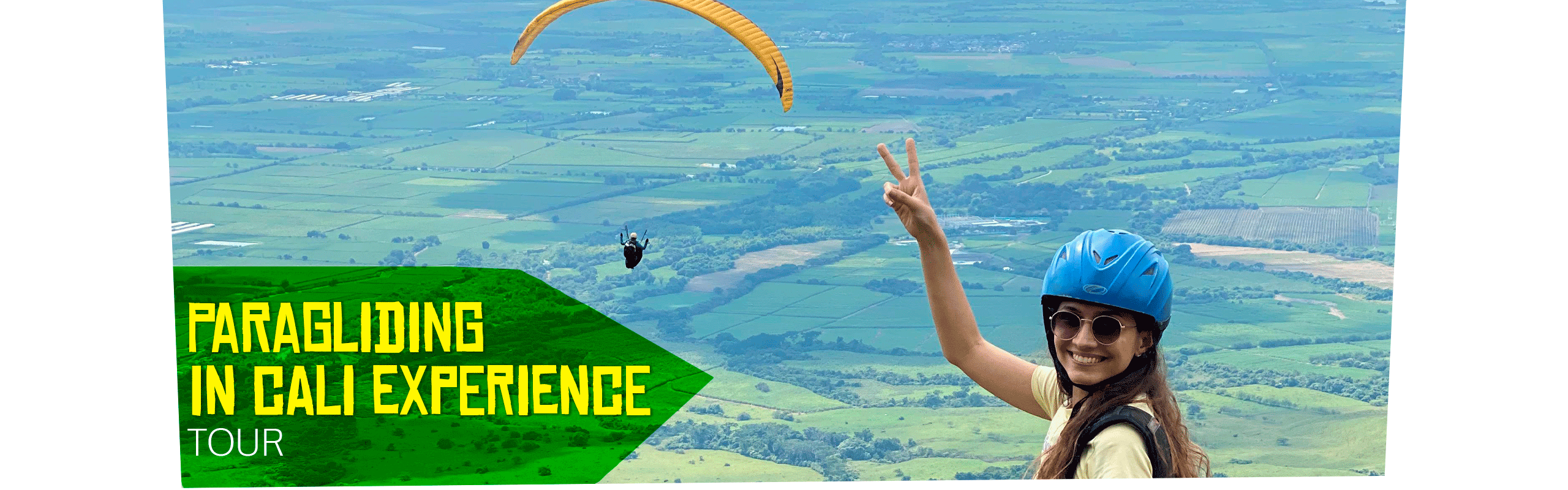 Beyond Colombia Tours | Tour: Paragliding in Cali Experience