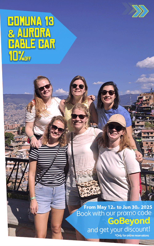 Beyond Colombia Tours | Tour: Comuna 13 & Aurora Cable Car Tour