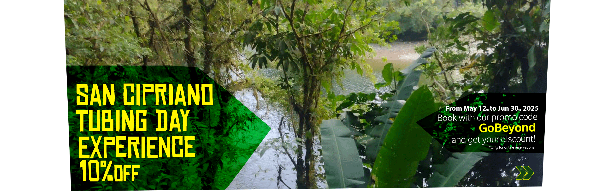 Beyond Colombia Tours | Tour: San Cipriano Tubing Day Experience