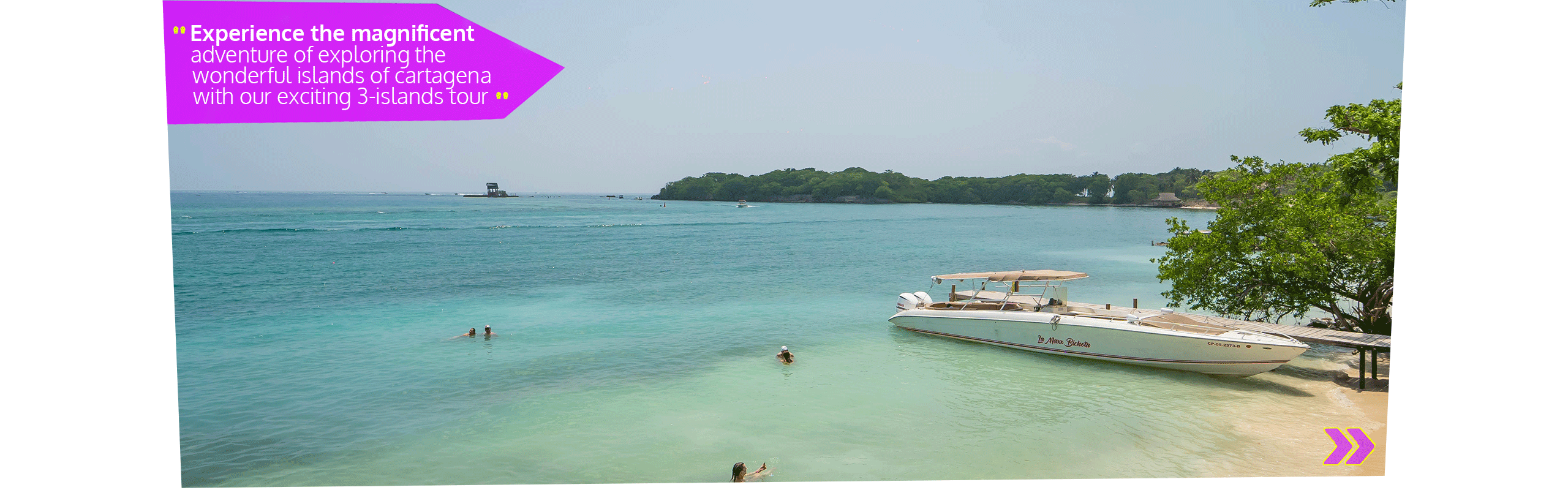 Beyond Colombia Tours | Tour: 5 Rosario Islands Day Tour