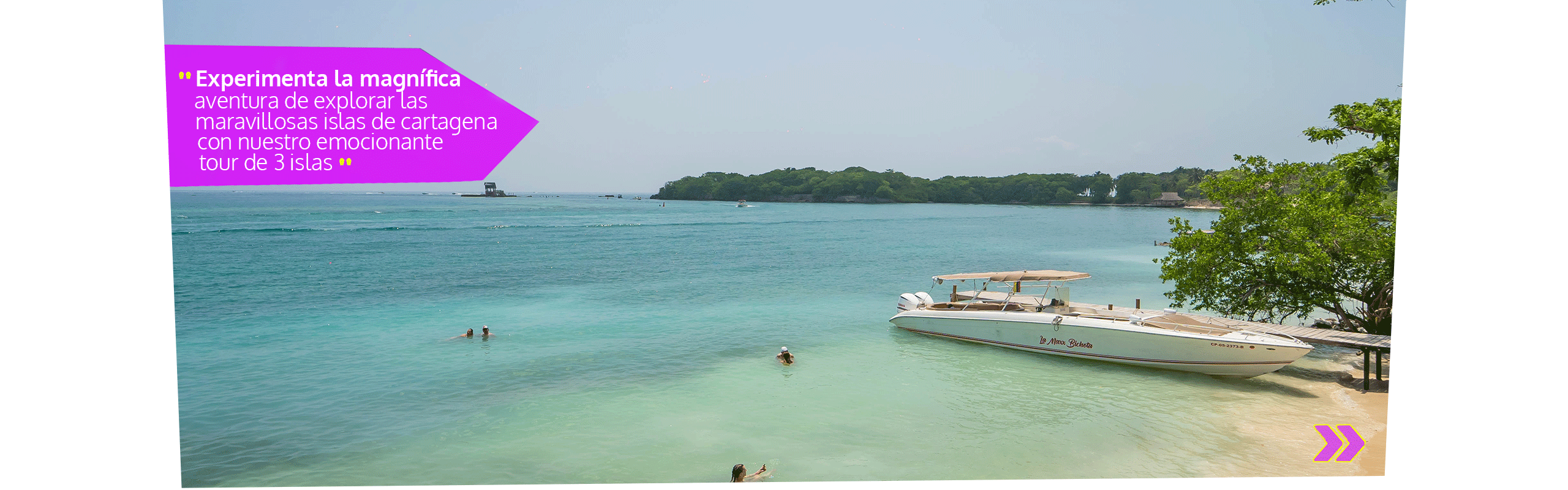 Beyond Colombia Tours | Tour: 3 Islas del Rosario Day Tour