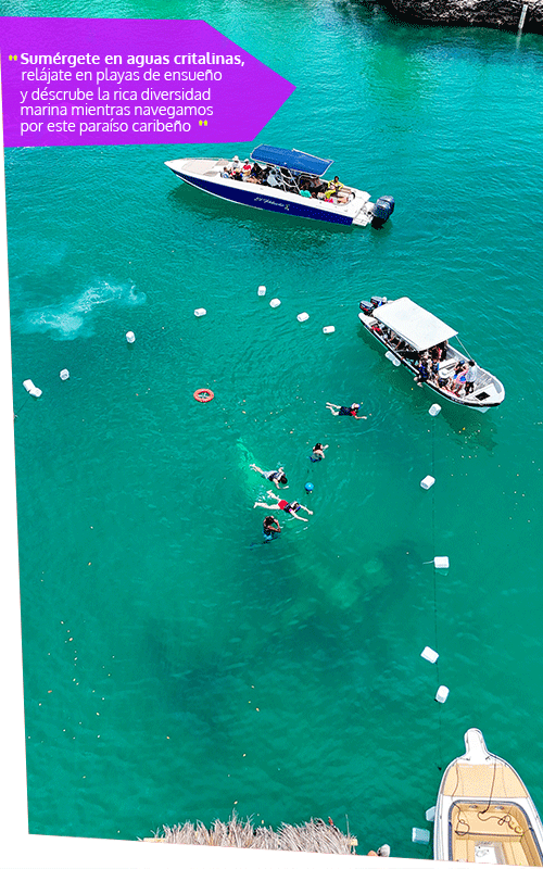 Beyond Colombia Tours | Tour: 3 Rosario Islands Day Tour