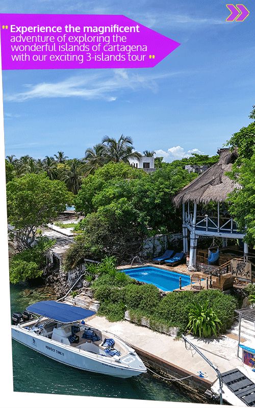 Beyond Colombia Tours | Tour: 3 Rosario Islands Day Tour