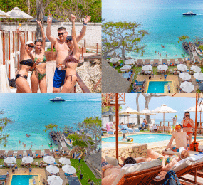 Beyond Colombia Tours | Ibbiza Beach Club at Rosario Islands Day Trip