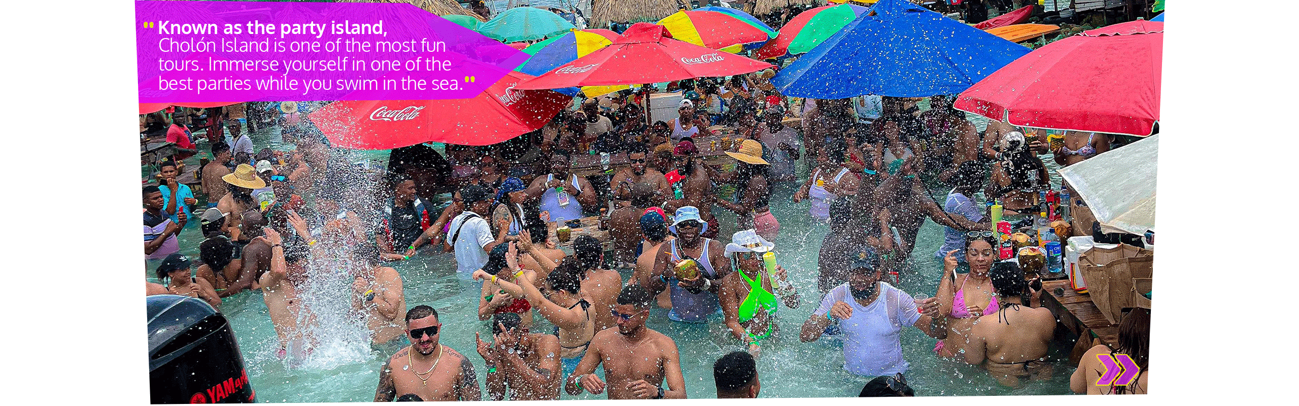 Beyond Colombia Tours | Tour: "Forever Cholón" Party Island Experience