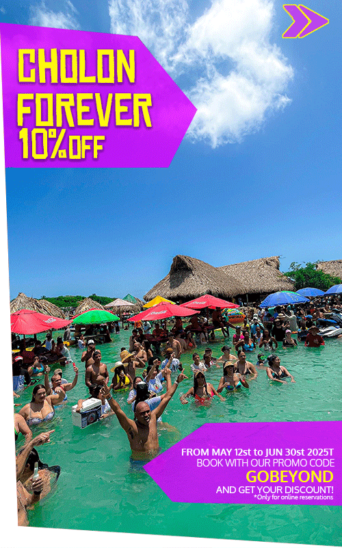 Beyond Colombia Tours | Tour: "Forever Cholón" Party Island Experience