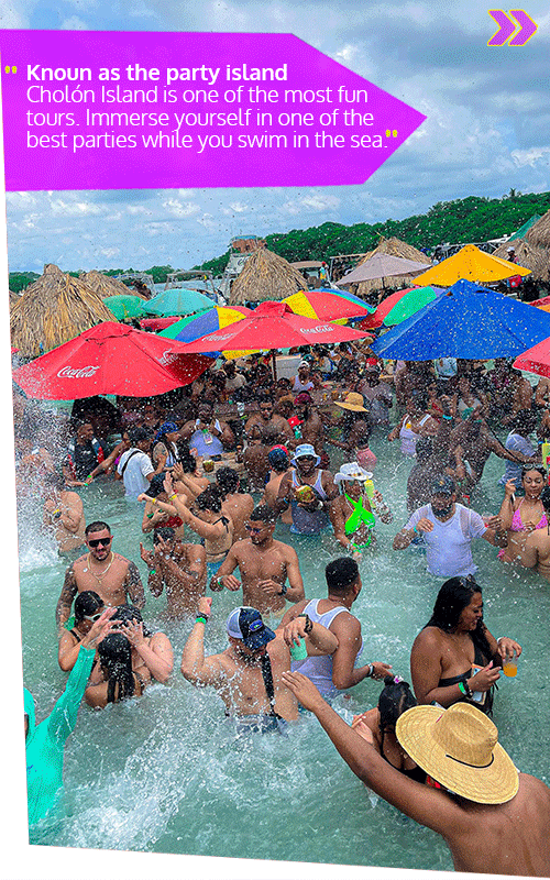 Beyond Colombia Tours | Tour: "Forever Cholón" Party Island Experience
