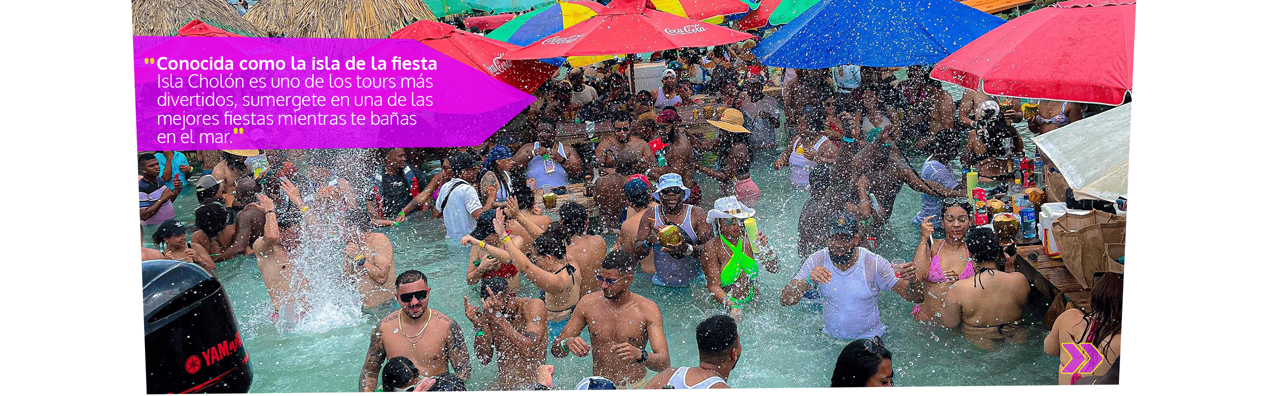 Beyond Colombia Tours | Tour: Experiencia "Forever Cholón" Isla de Fiesta