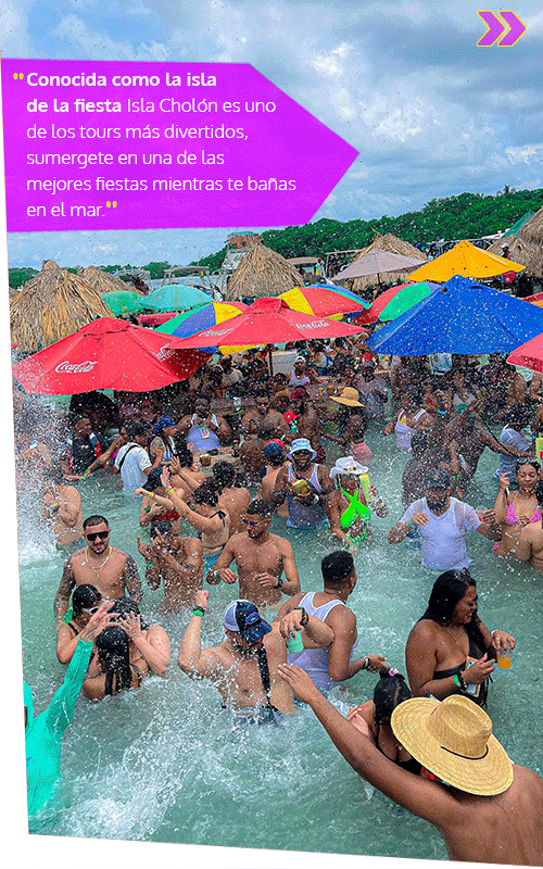 Beyond Colombia Tours | Tour: "Forever Cholón" Party Island Experience