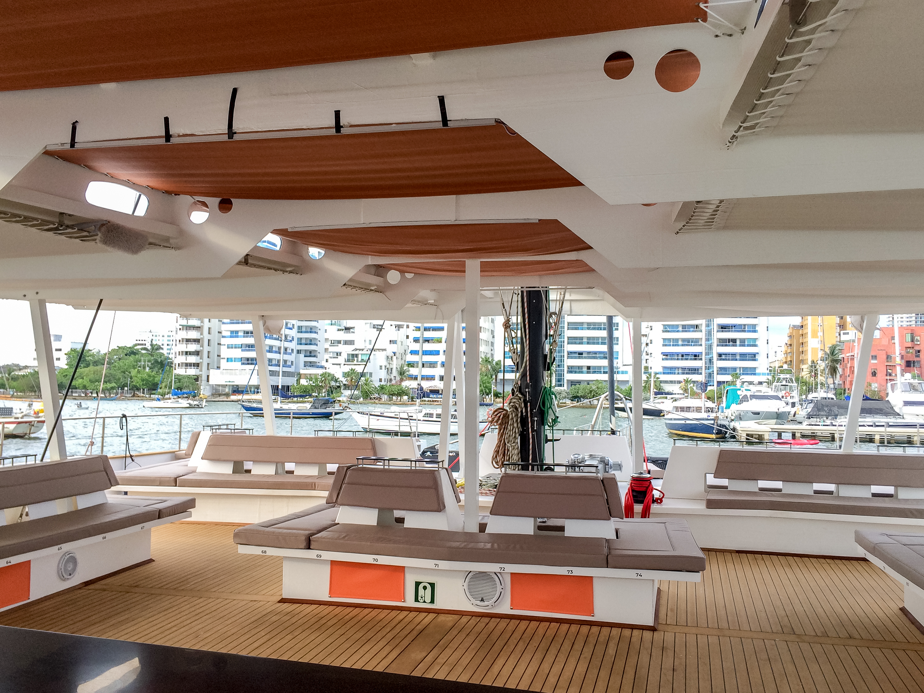 Beyond Colombia Tours | Tour: Catamaran Sunset Tour in Cartagena